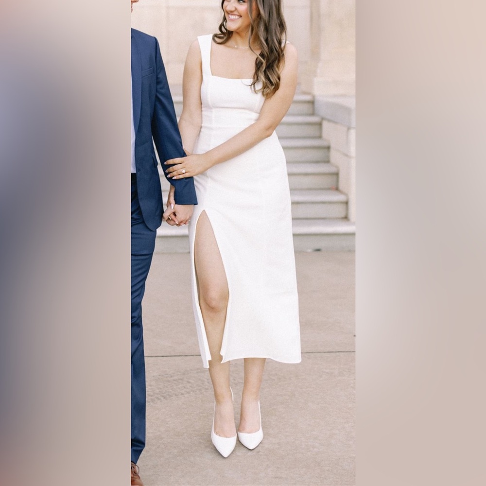 Show Me Your MuMu White Dress
